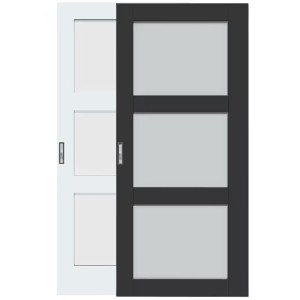 Massief MDF glas deur - D8